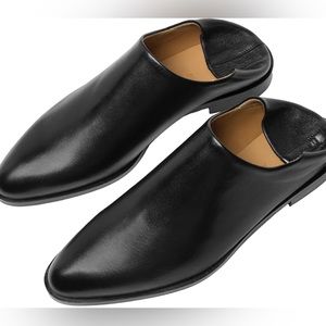 Everlane modern babo flats, Italian leather. Black, size 8.5 NWOT